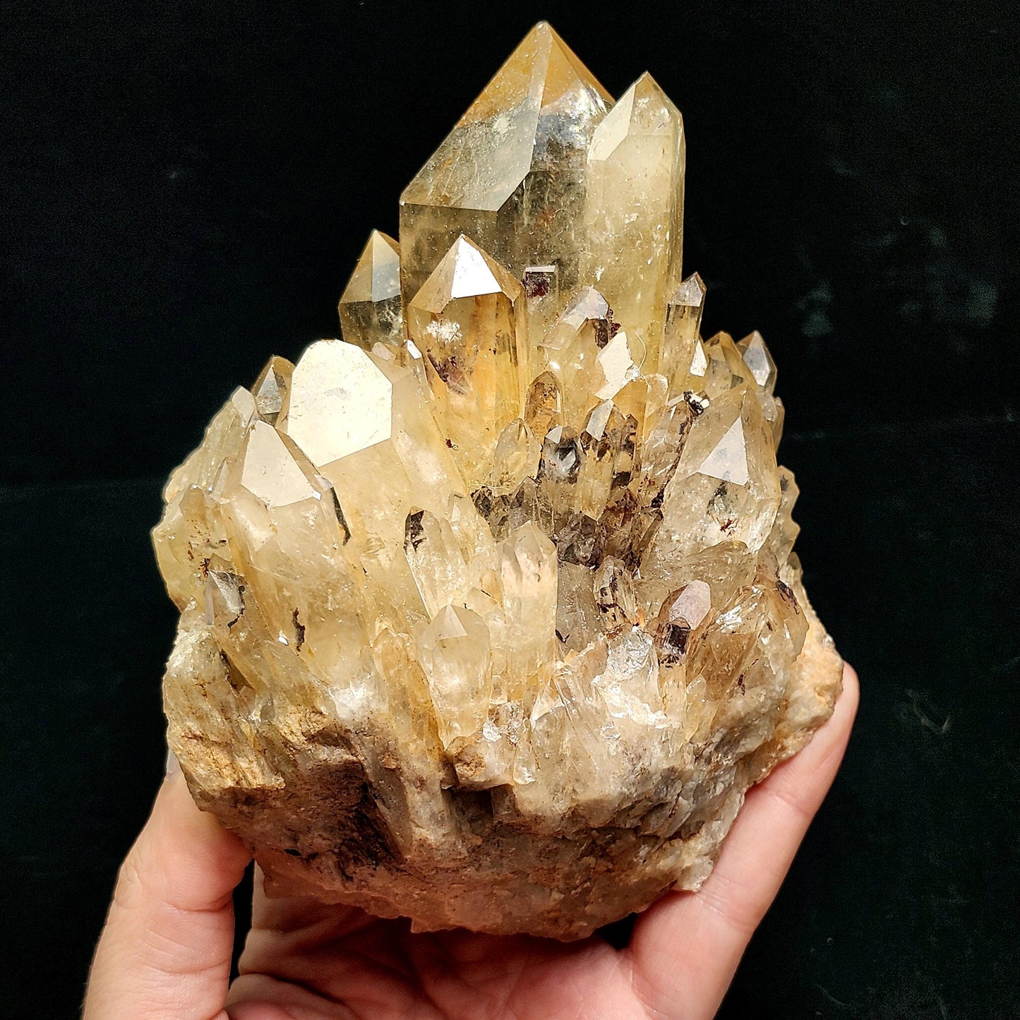 HUGE Kundalini Citrine 1.6lb