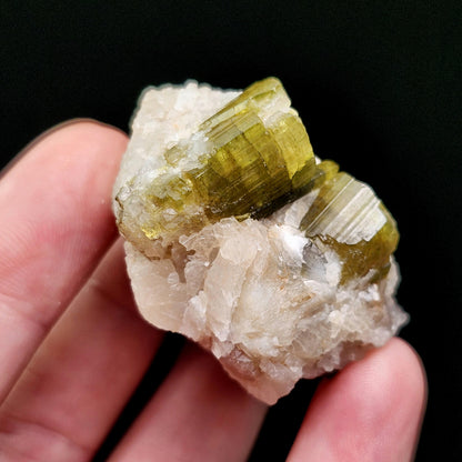 Watermelon Tourmaline & Quartz 43g