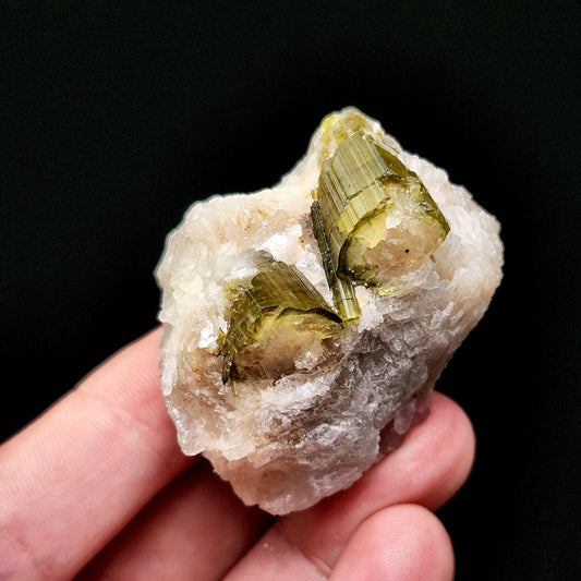 Watermelon Tourmaline & Quartz 43g