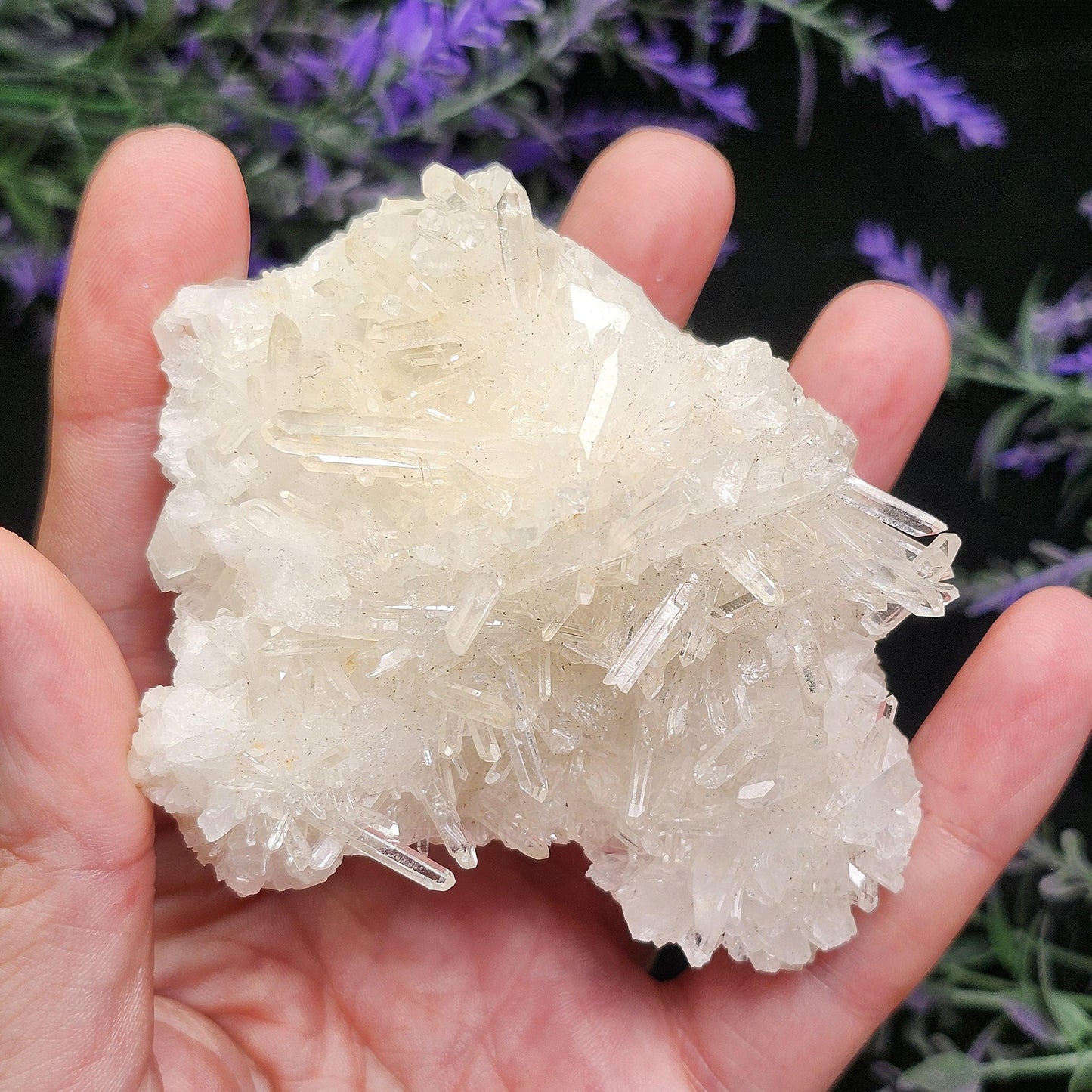 Lemurian Quartz Cluster 205g