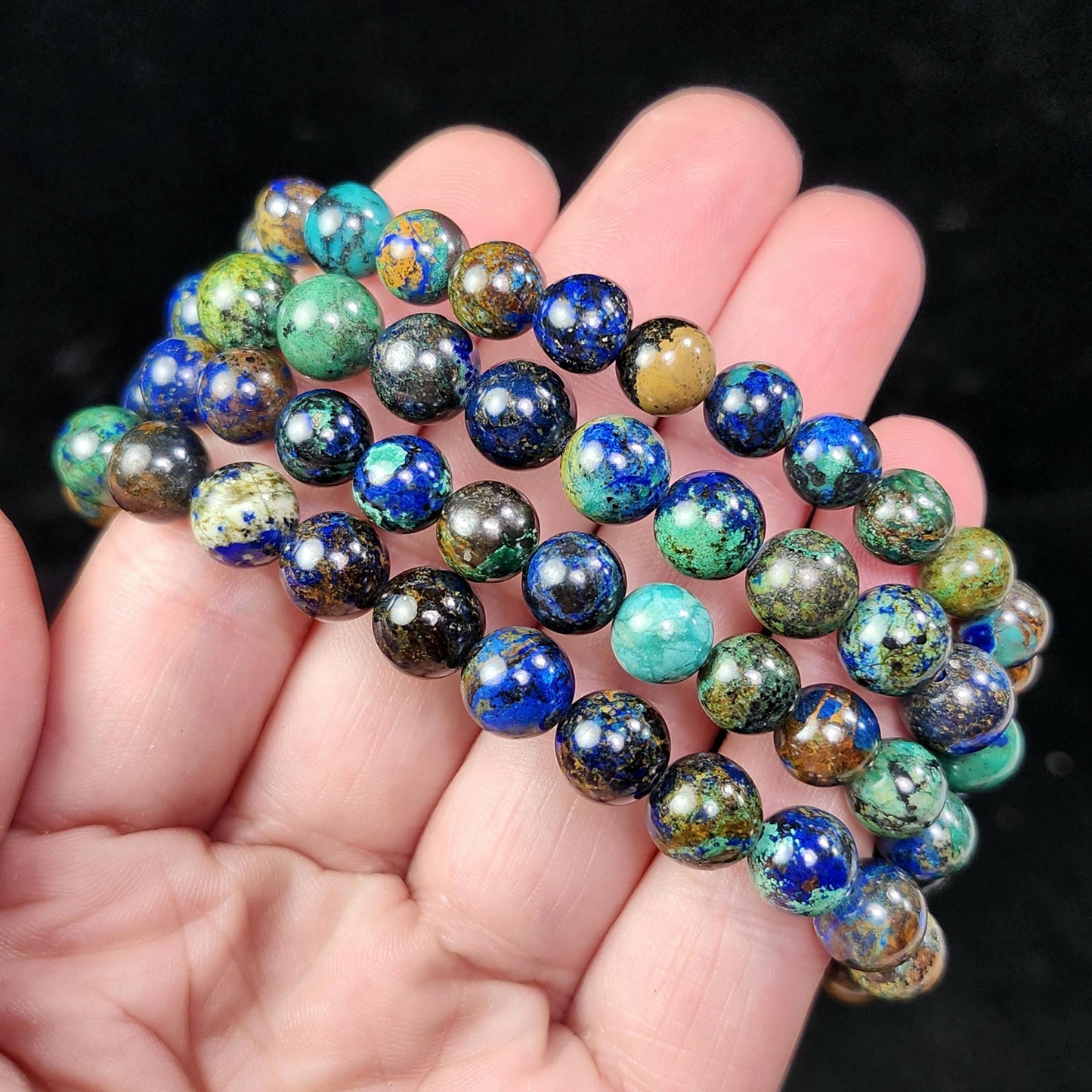 Azurite & Malachite Bracelet