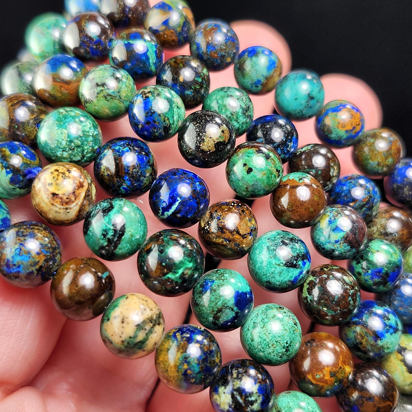 Azurite & Malachite Bracelet
