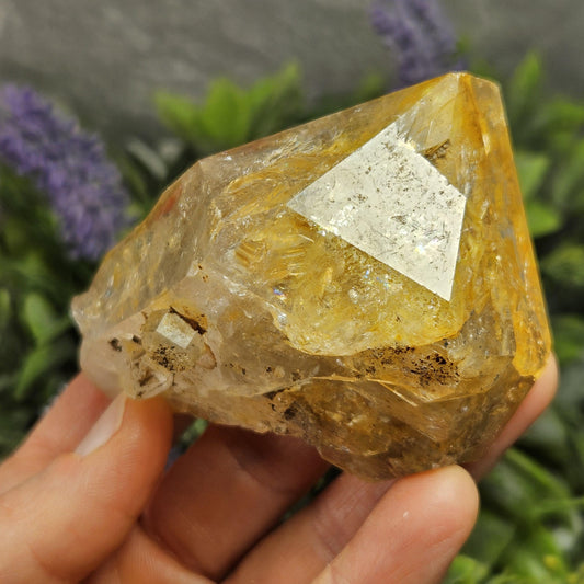 Golden Herkimer Diamond 132g