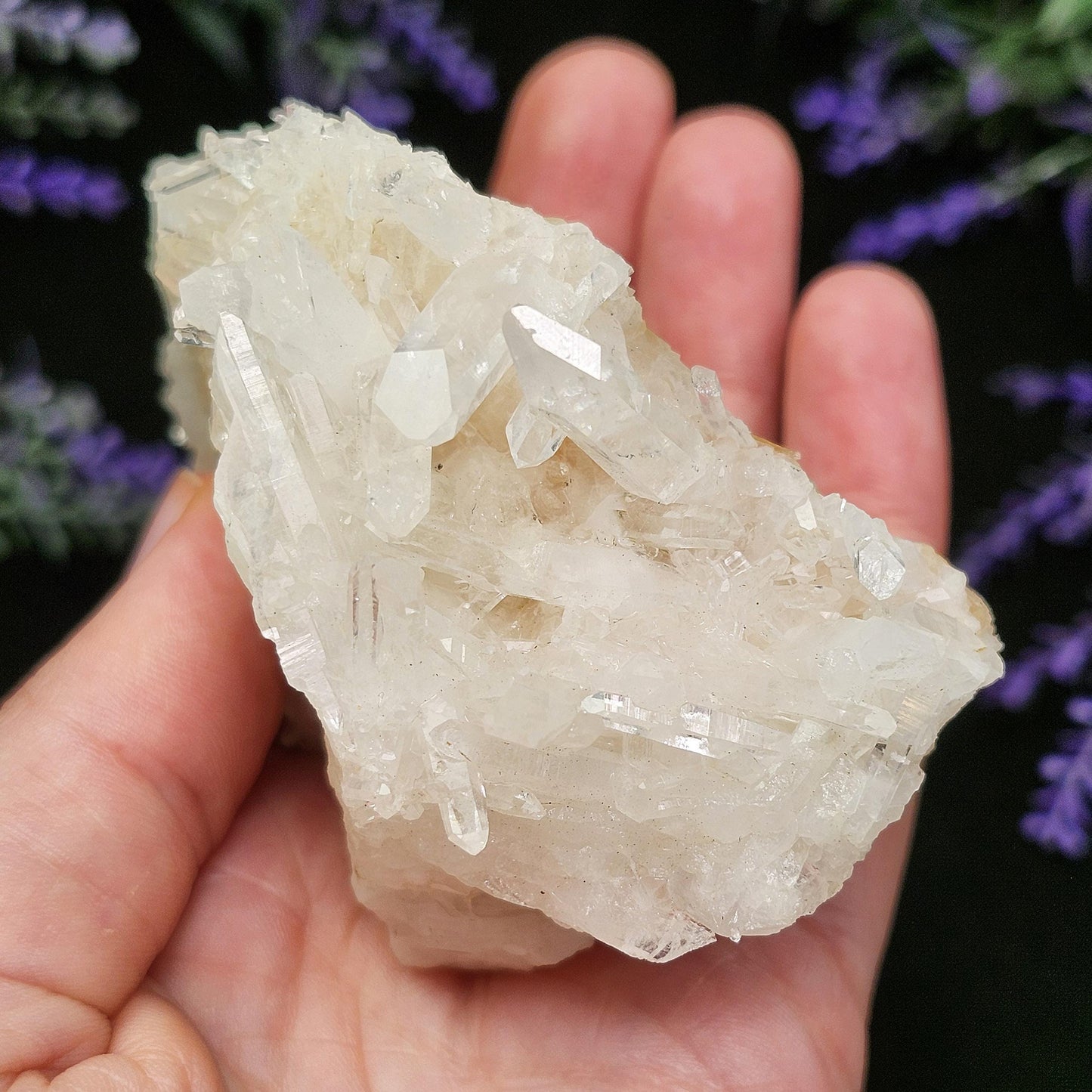 Lemurian Quartz Cluster 170g