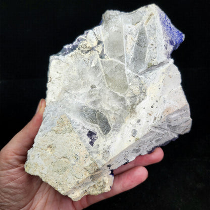 HUGE Blue Fluorite Specimen 1.6lbs