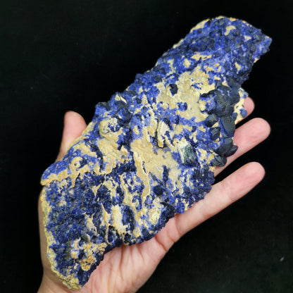 Blue Fluorite Crystal Cluster 1.37 lbs, "Blueberry" Fluorite Crystal Specimen