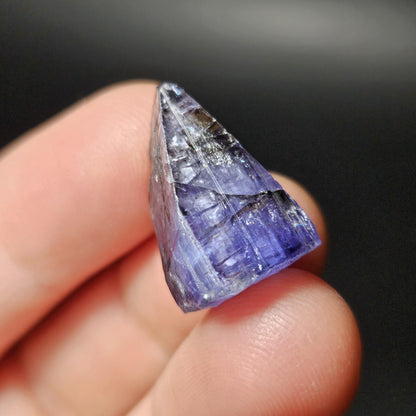Tanzanite Terminated Crystal: Raw Gemstone Specimen, 3.93g