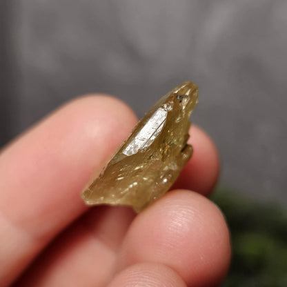 RARE Yellow Tanzanite Crystal: Raw, Terminated, Etched, Untreated Gold Tanzanite from Tanzania, 4.21g