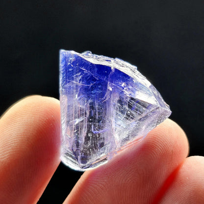 Tanzanite Crystal 6.69g, Bi Colored Raw Tanzanite Stone Specimen