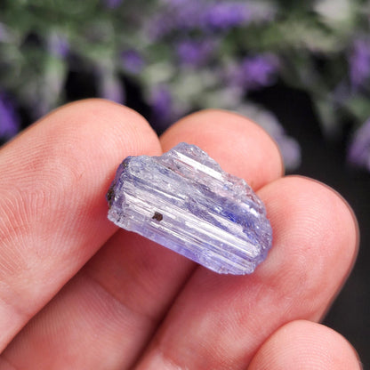 Tanzanite Etched Terminated Crystal 2.4g