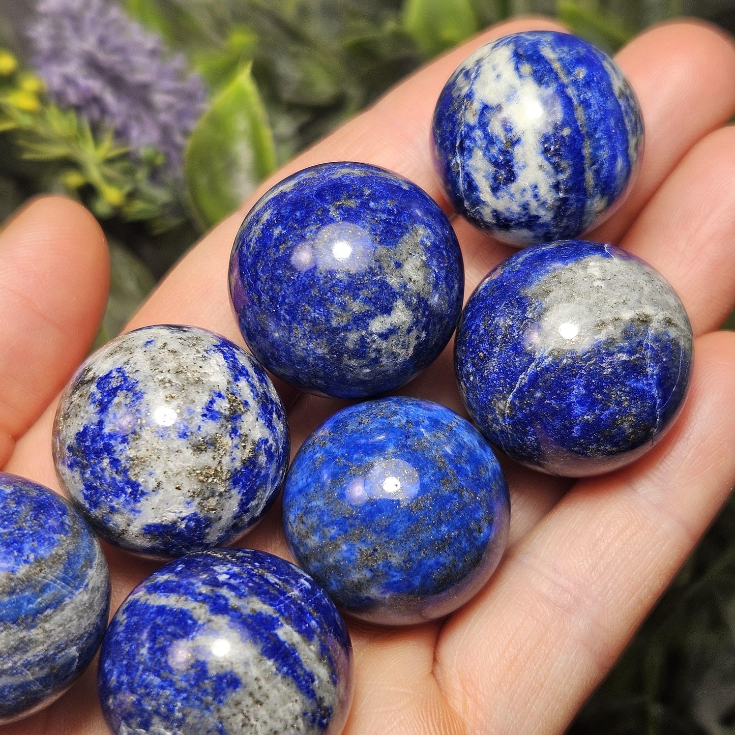 Lapis Lazuli AA Crystal Sphere