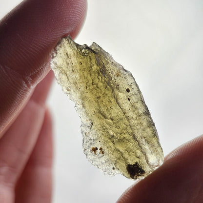 Moldavite Specimen with Sediment 2.3g