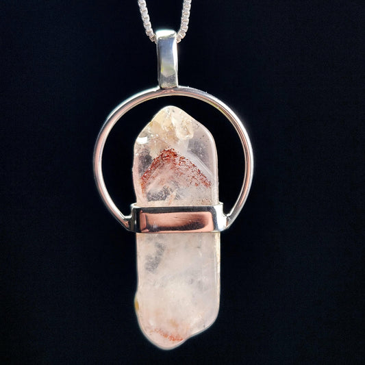 Red Phantom Quartz Pendant