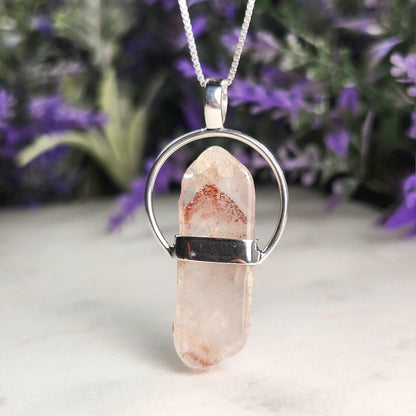 Red Phantom Quartz Pendant