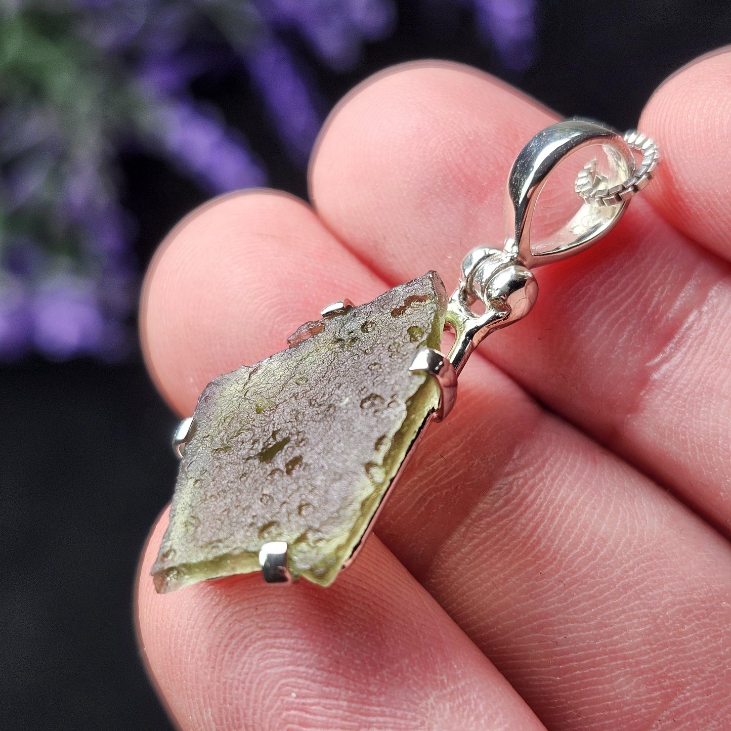 Moldavite Pendant
