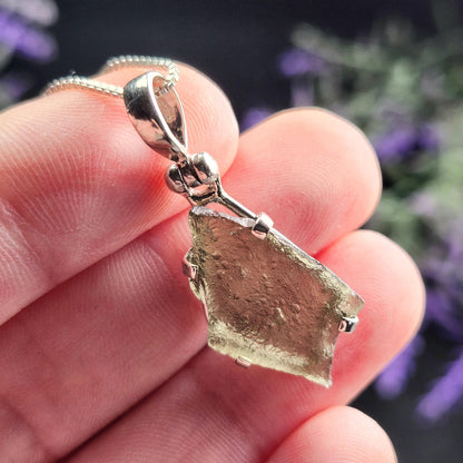 Moldavite Pendant