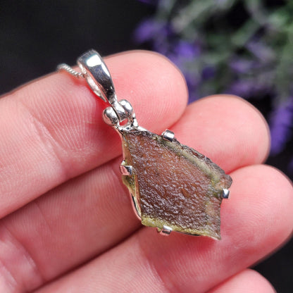 Moldavite Pendant
