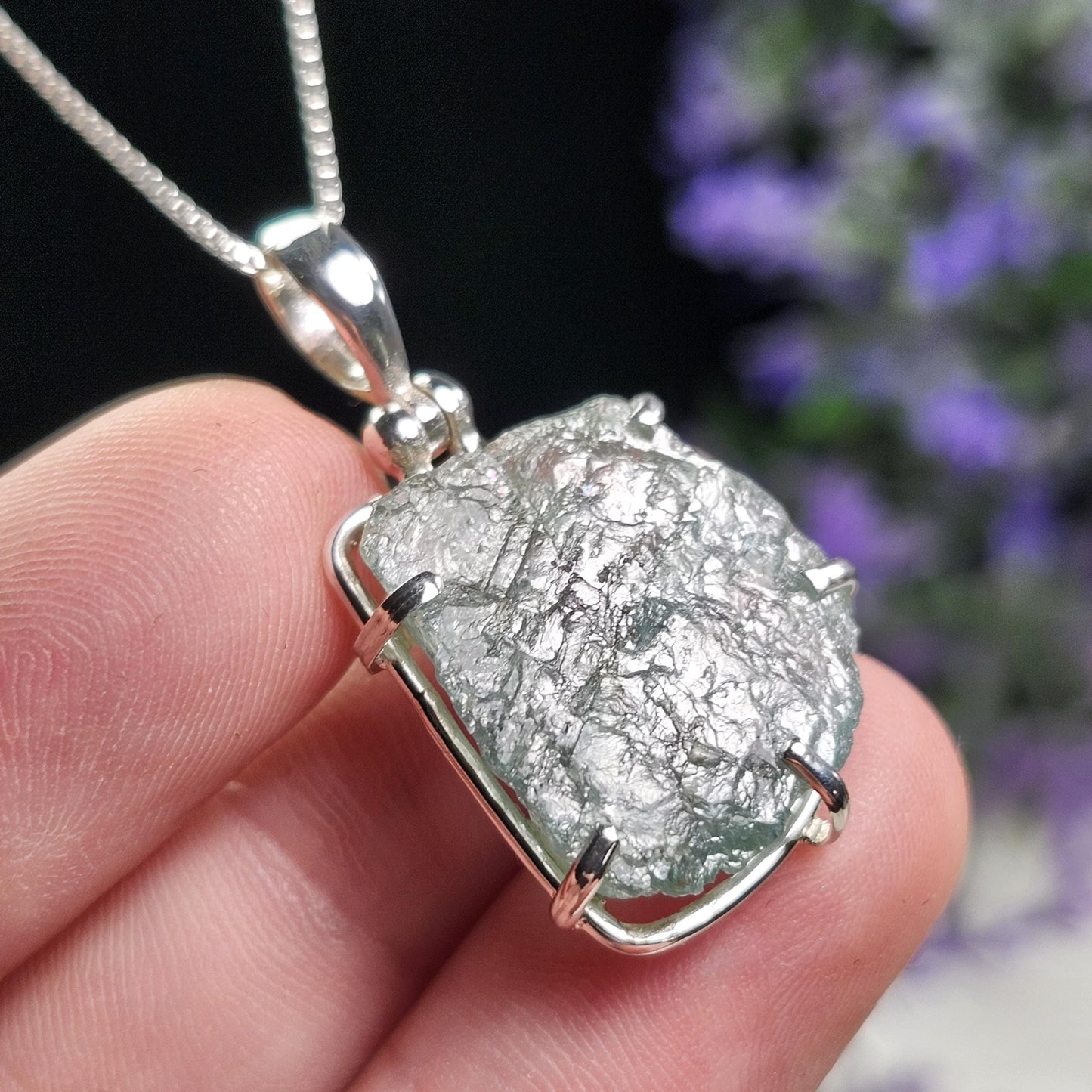 Grandidierite Pendant