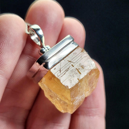 Golden Topaz Pendant