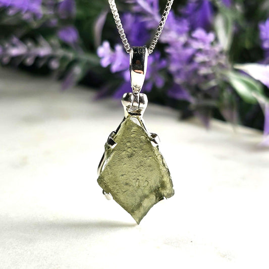 Moldavite Pendant