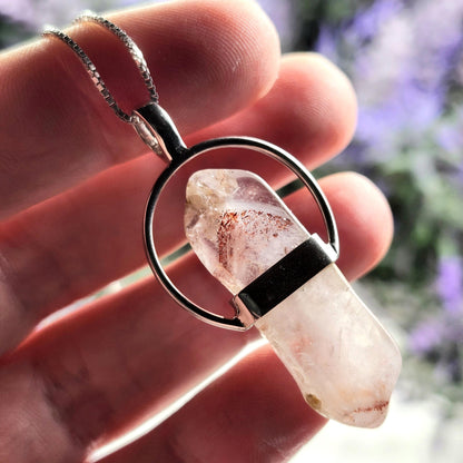 Red Phantom Quartz Pendant