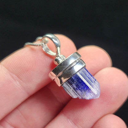 Tanzanite Crystal Pendant