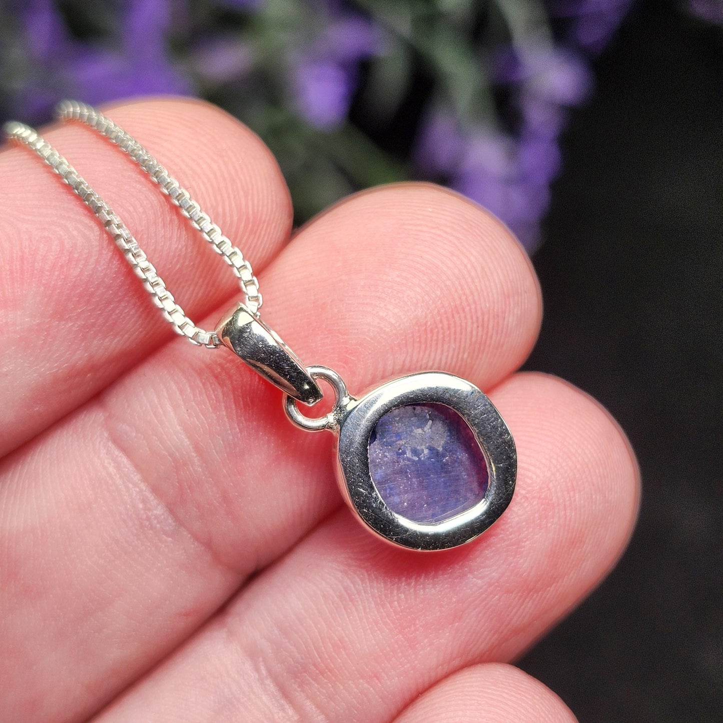 Blue Sapphire Pendant