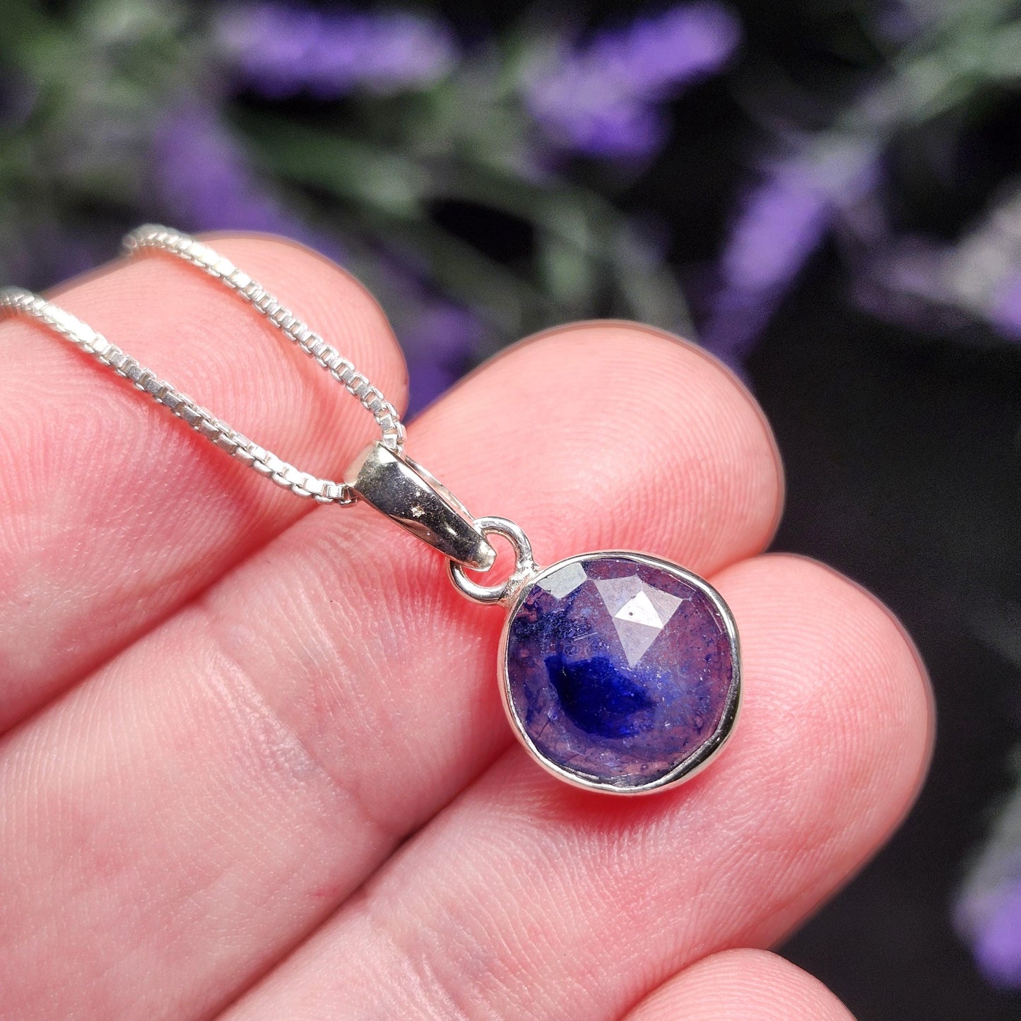 Blue Sapphire Pendant