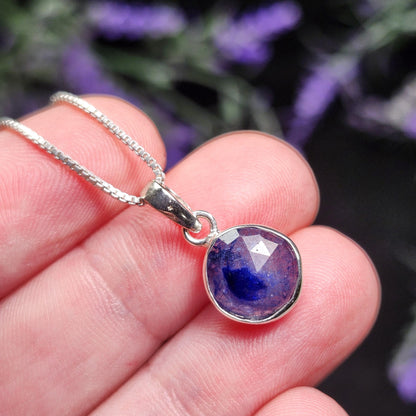 Blue Sapphire Pendant