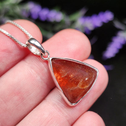 Spessartine Garnet Pendant