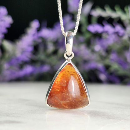 Spessartine Garnet Pendant