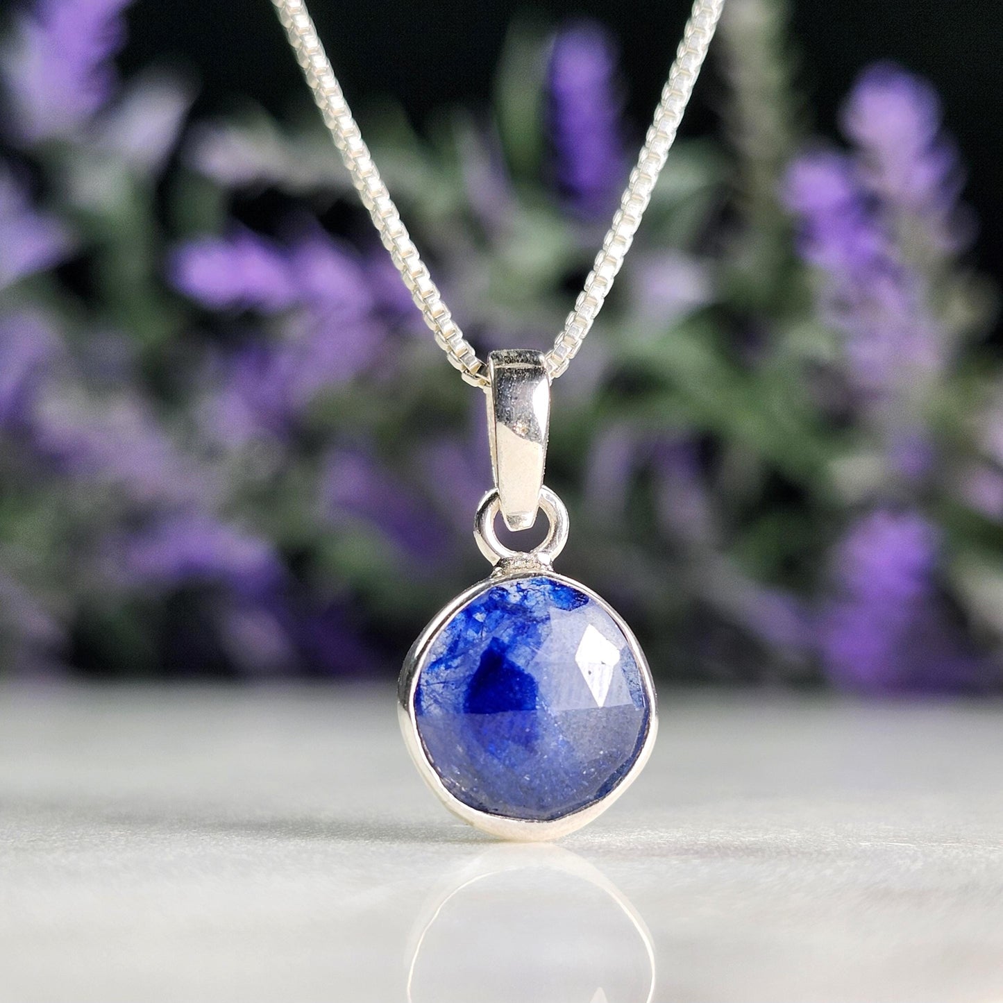 Blue Sapphire Pendant
