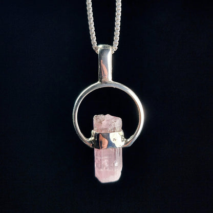 Pink Tourmaline Pendant