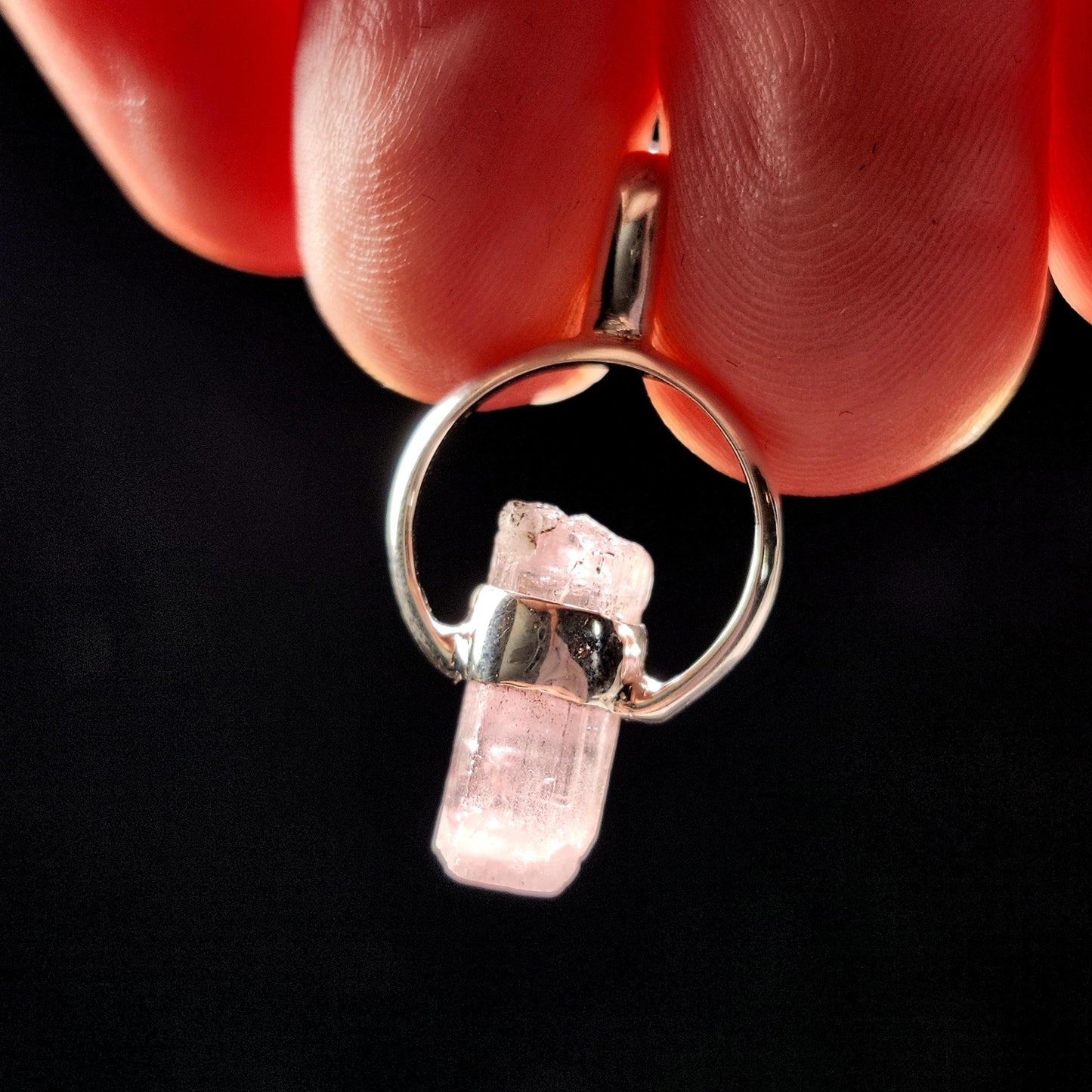 Pink Tourmaline Pendant