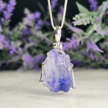 Tanzanite Crystal Pendant