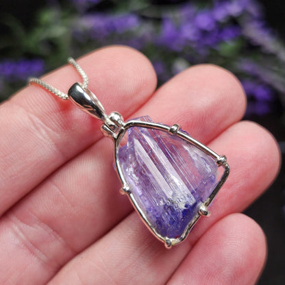 Tanzanite Crystal Pendant