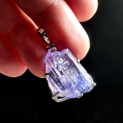 Tanzanite Crystal Pendant