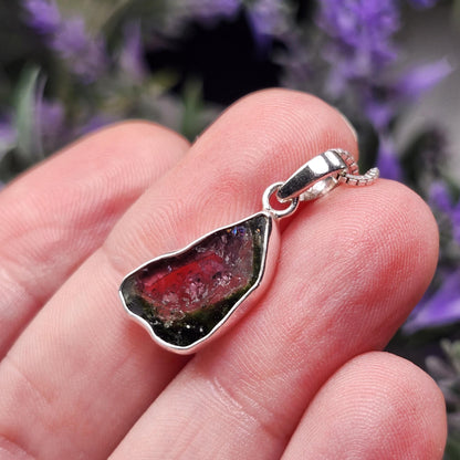 Watermelon Tourmaline Pendant