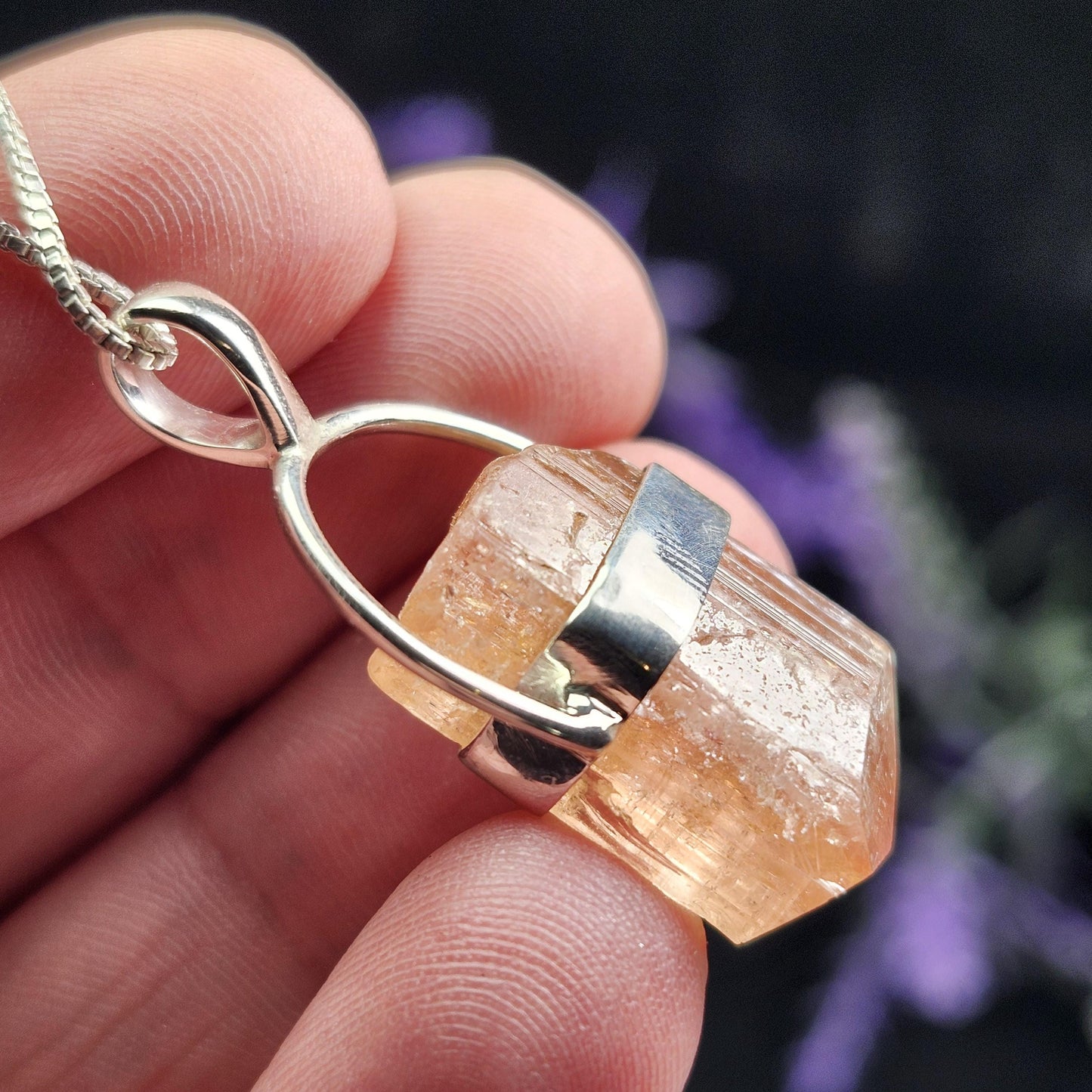 Champagne Topaz Pendant