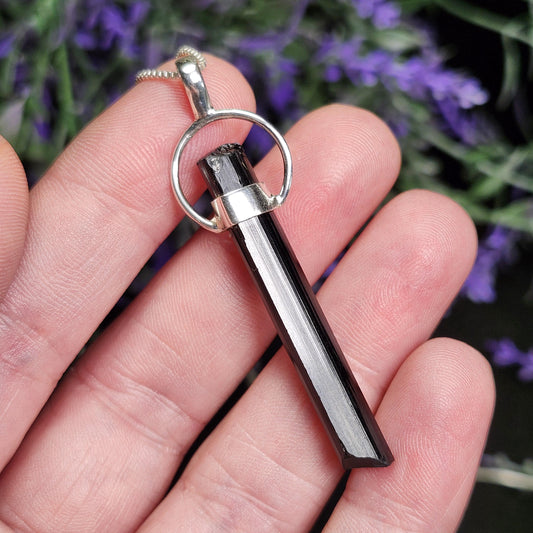 Black Tourmaline Pendant