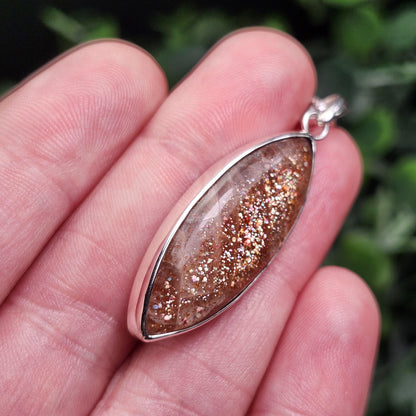 Rainbow Sunstone Pendant