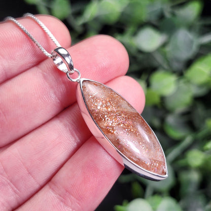 Rainbow Sunstone Pendant