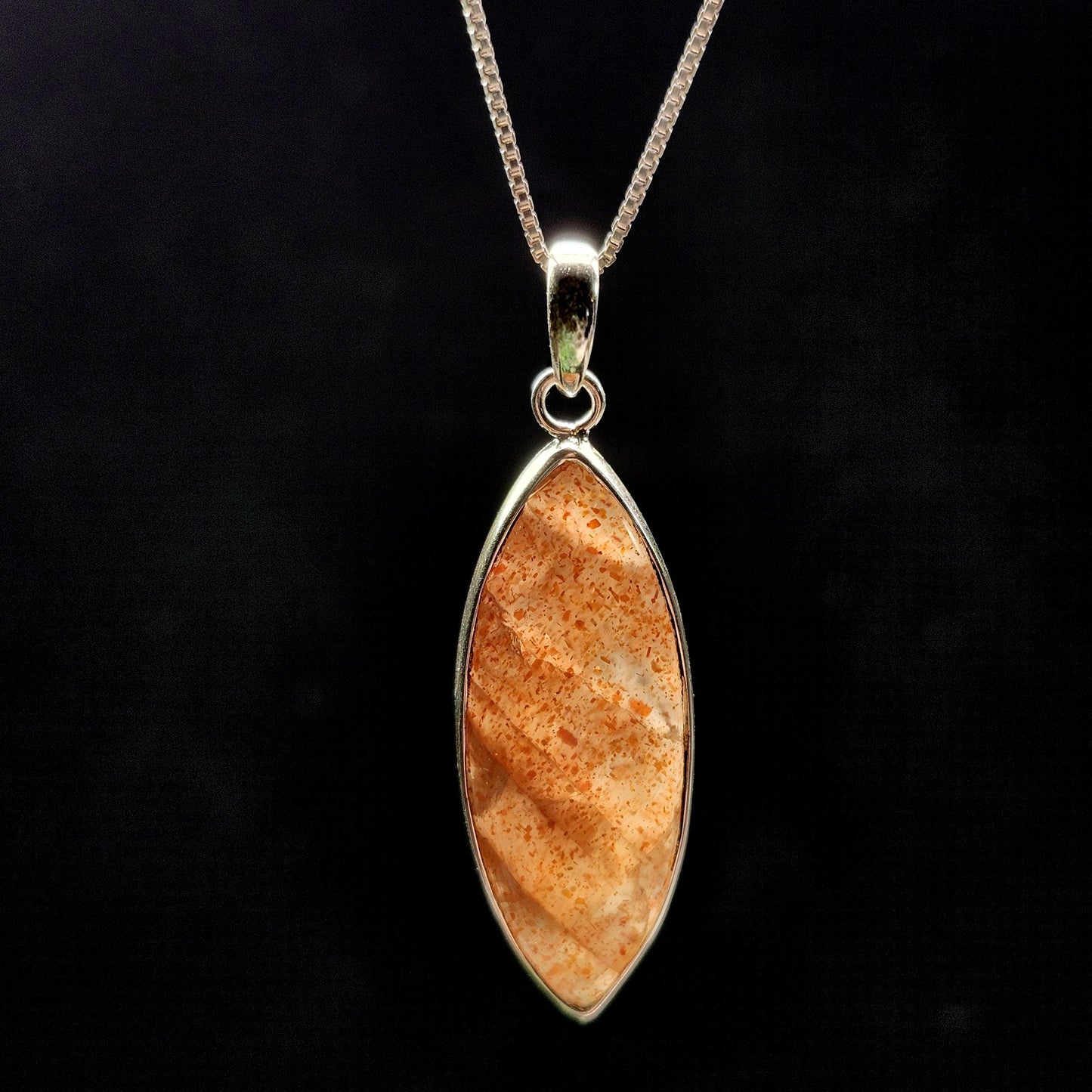 Rainbow Sunstone Pendant