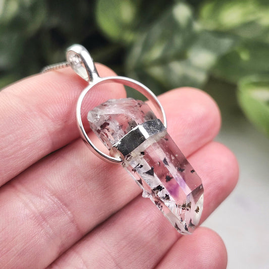 Brandberg Quartz Pendant