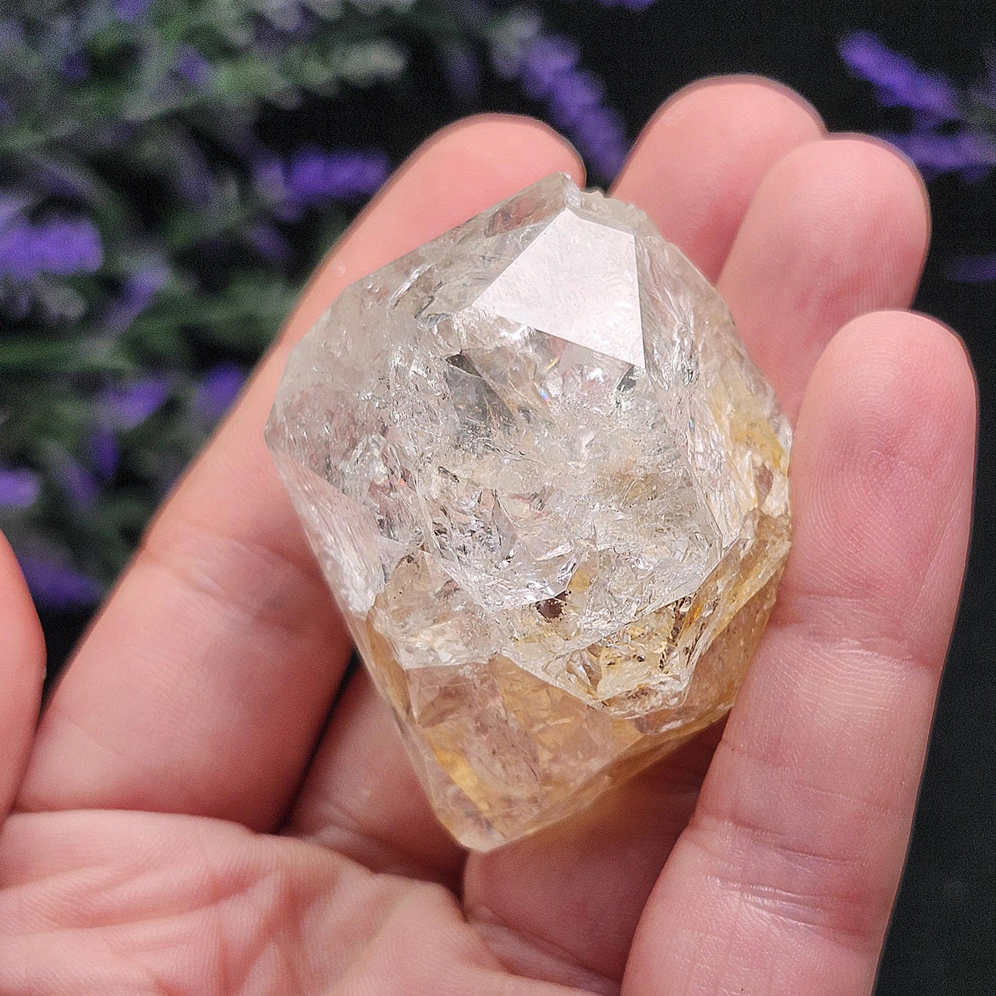 Golden Herkimer Diamond 59g