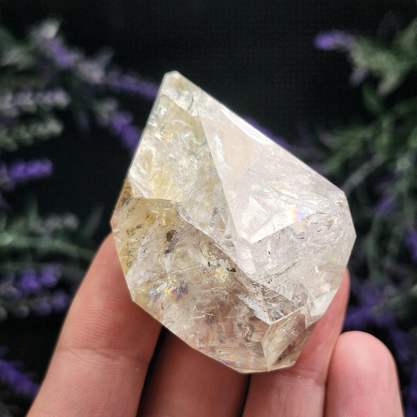 Golden Herkimer Diamond 59g