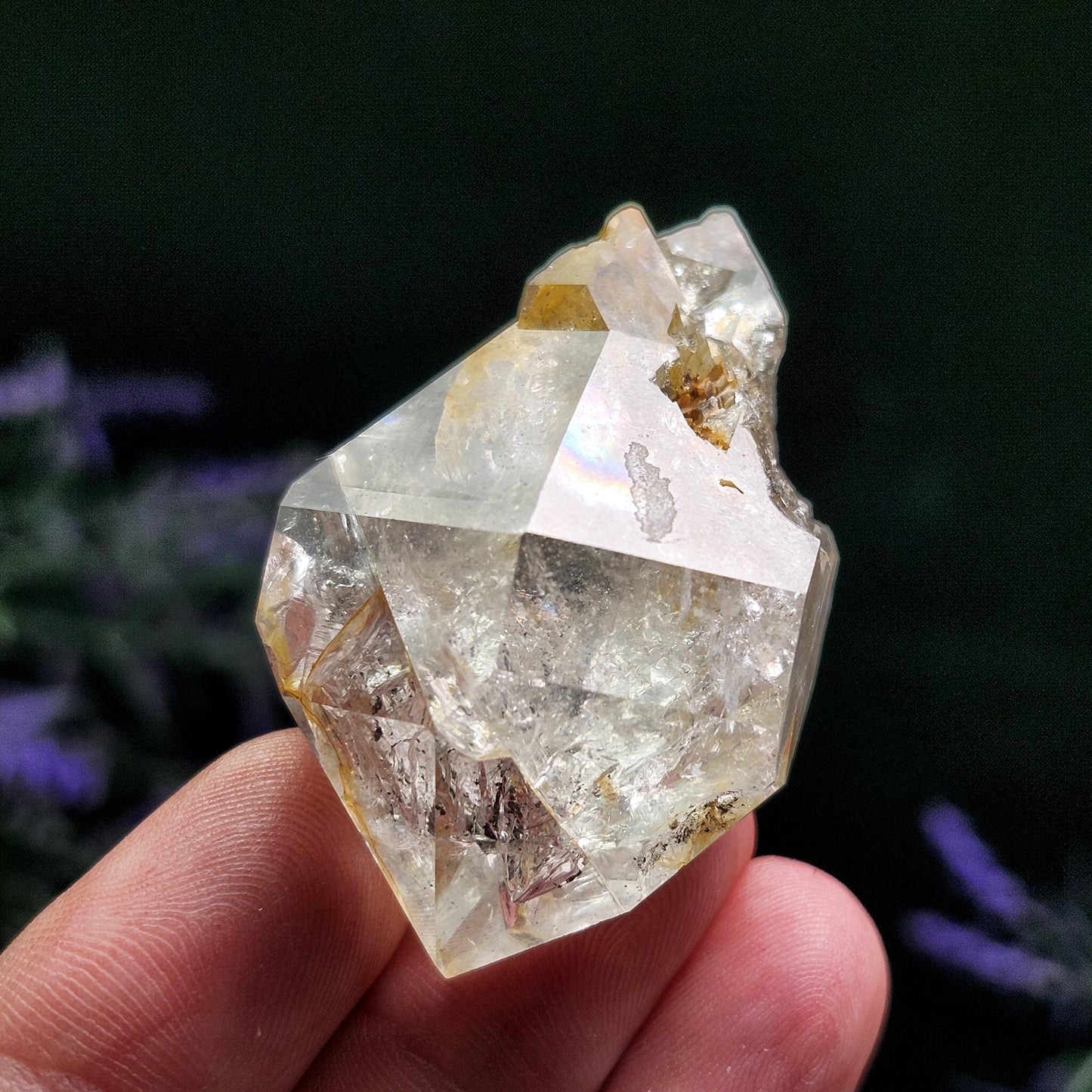 Golden Herkimer Diamond 36g