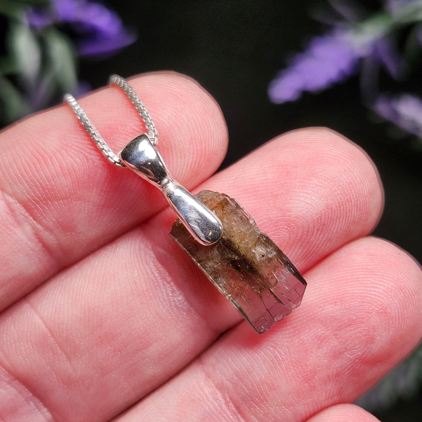 Unheated Tanzanite Pendant