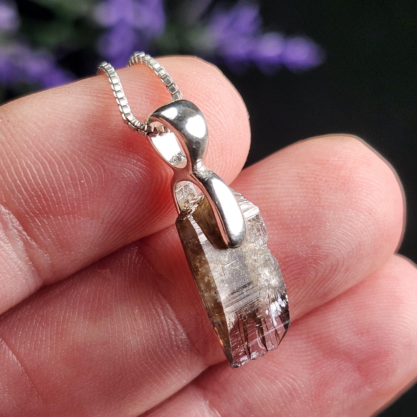 Unheated Tanzanite Pendant