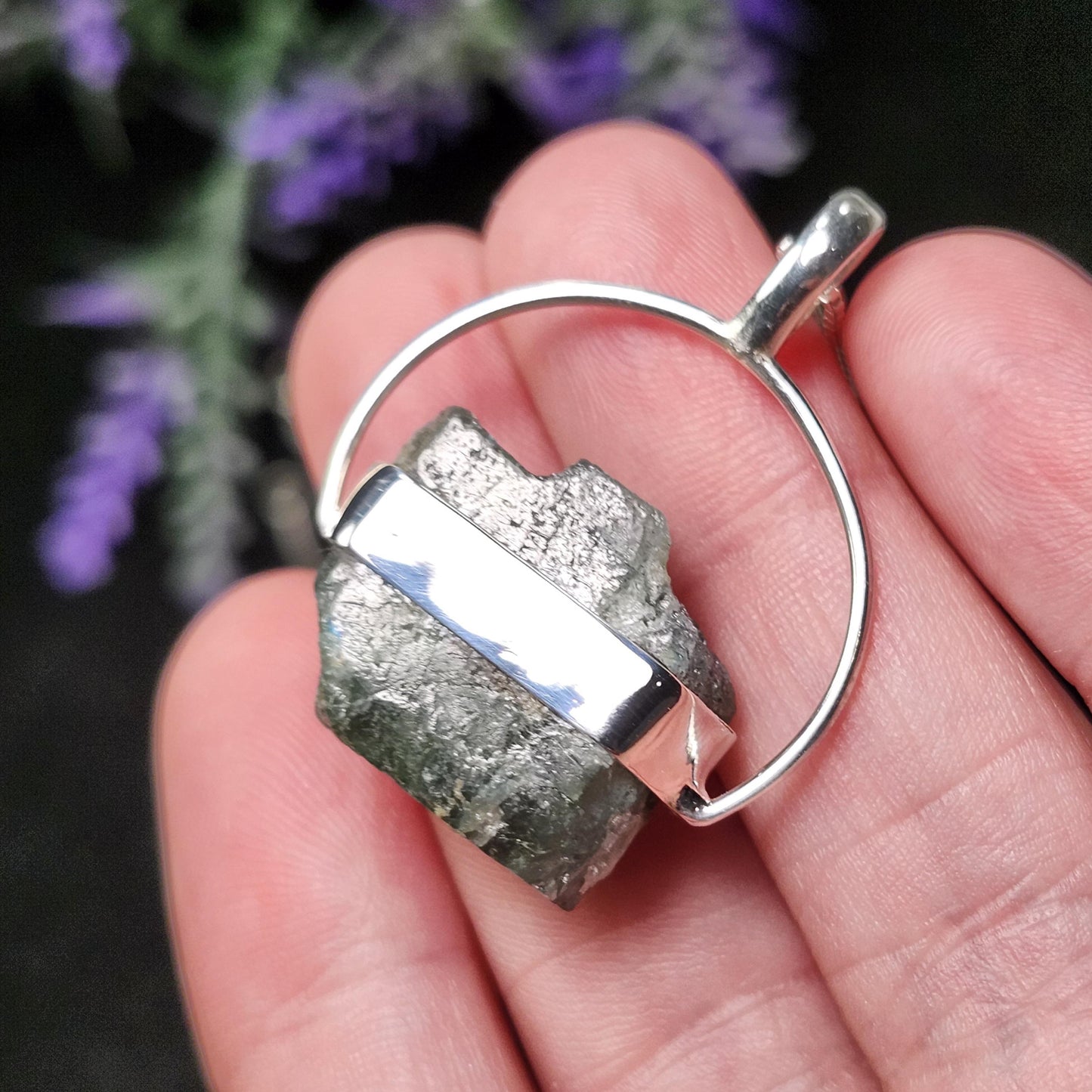 Grandidierite Pendant